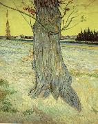 Vincent Van Gogh, The Old yew tree